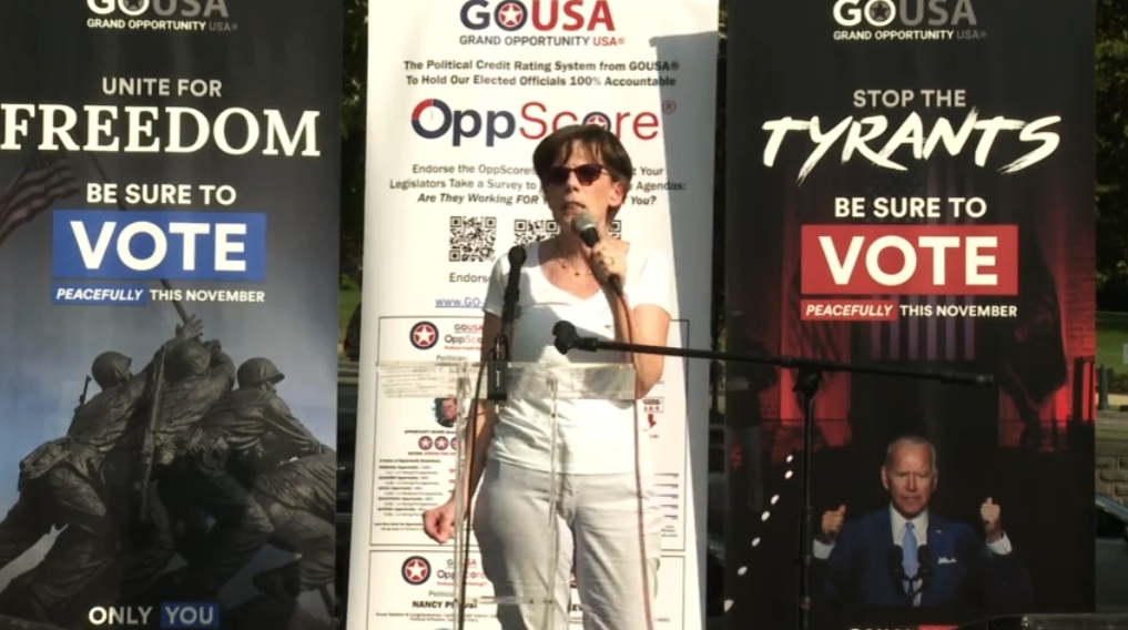 Dr. Furey speaks at GOUSA Rally
