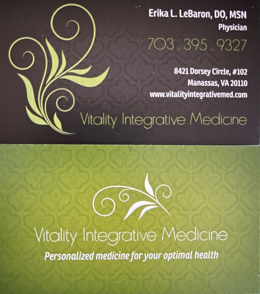 Erica L. LeBaron – Vitality Integrative Medicine Erica L. LeBaron - Vitality Integrative Medicine